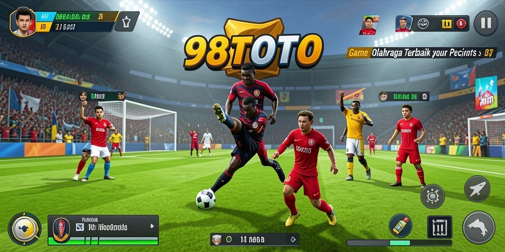 Tampilan gameplay menarik dari 98TOTO dengan berbagai pilihan olahraga.