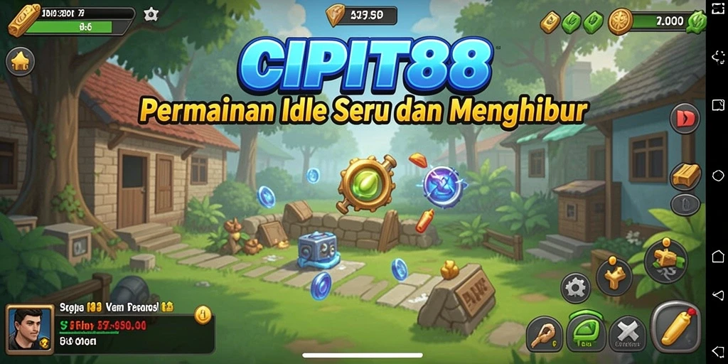 Tampilan gameplay yang menarik dalam CIPIT88.