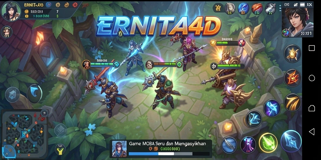Tampilan gameplay <strong>ERNITA4D</strong> yang seru dan penuh aksi.
