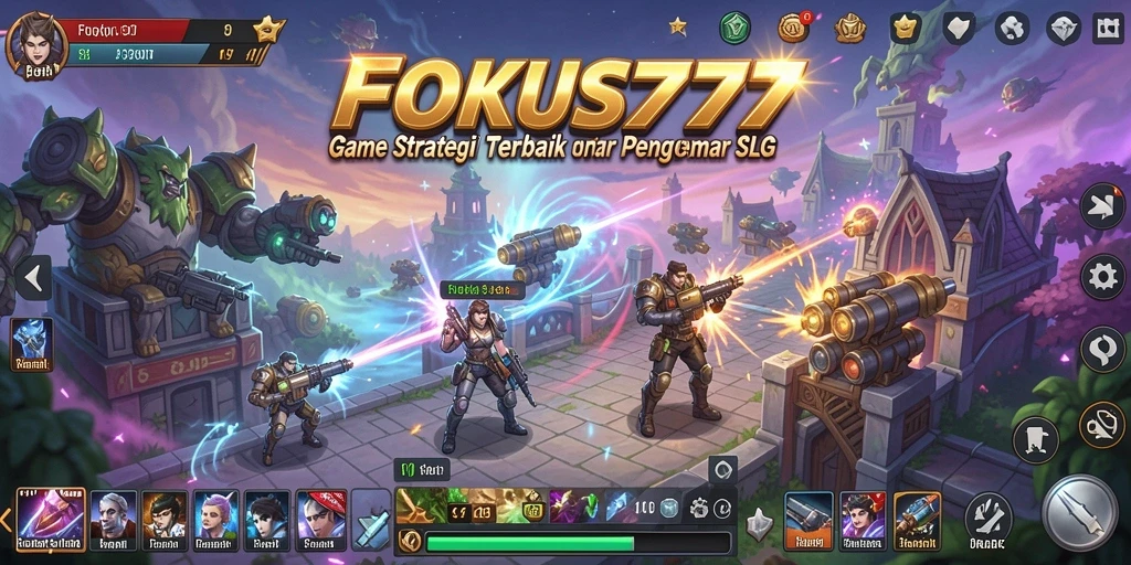 Tampilan gameplay menarik dari FOKUS777 yang penuh strategi.
