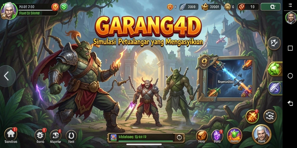 Tampilan gameplay GARANG4D yang menarik dan penuh aksi.