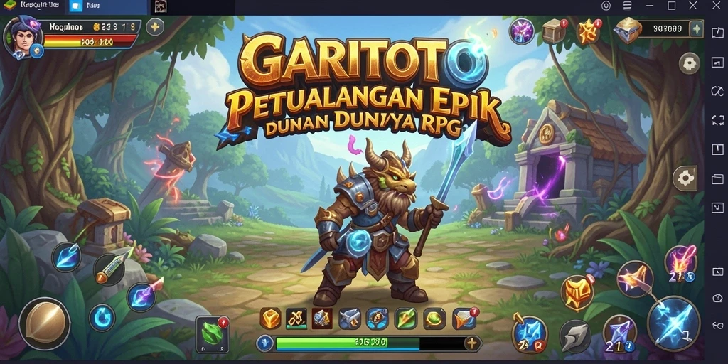 Tampilan gameplay GARITOTO yang mendebarkan dan penuh aksi.