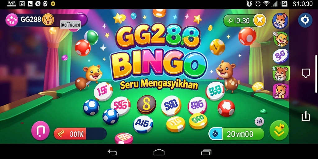 Screenshot dari gameplay Bingo GG288 yang menyenangkan.