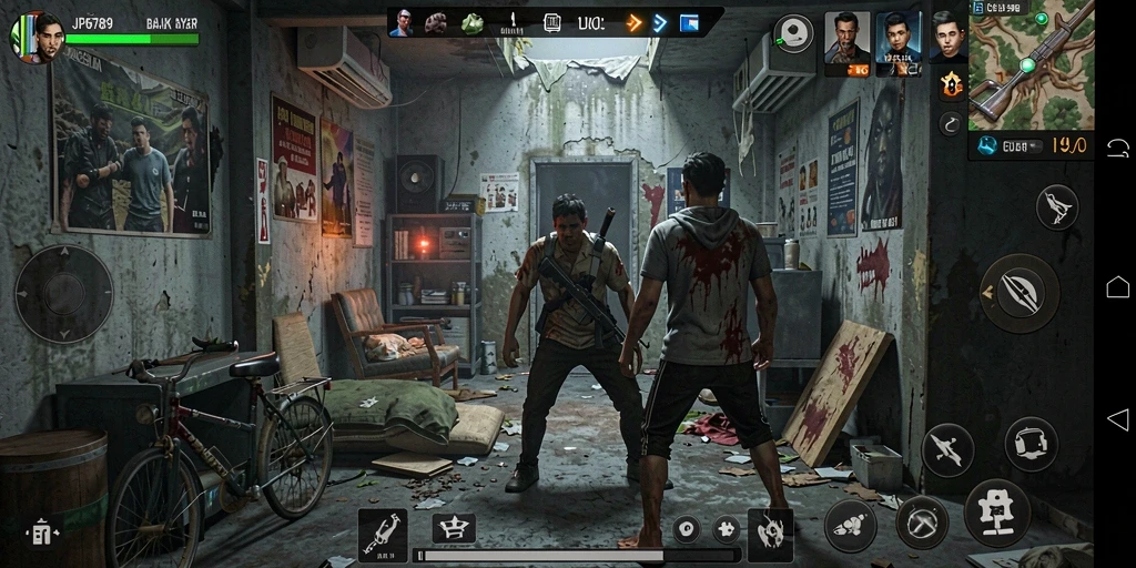 Tangkapan layar gameplay seram dari JP6789.