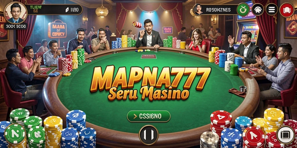 Tampilan grafik menakjubkan dari gameplay Kasino MAPNA777.