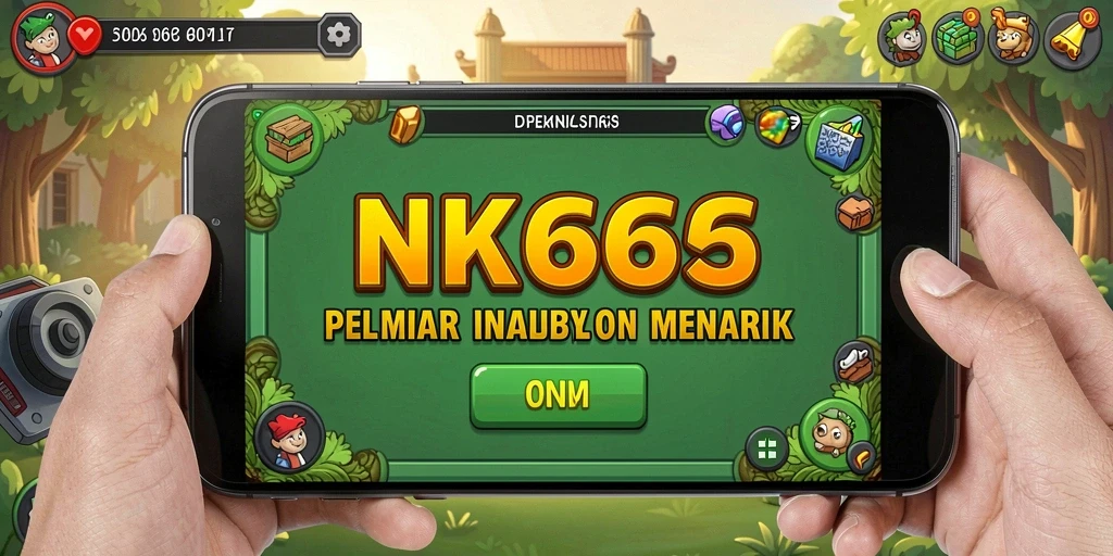 Screenshot utama NK666 menampilkan momen gameplay Idle yang seru.