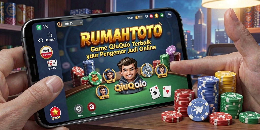 Tampilan gameplay seru dari RUMAHTOTO dengan fitur QiuQiu.