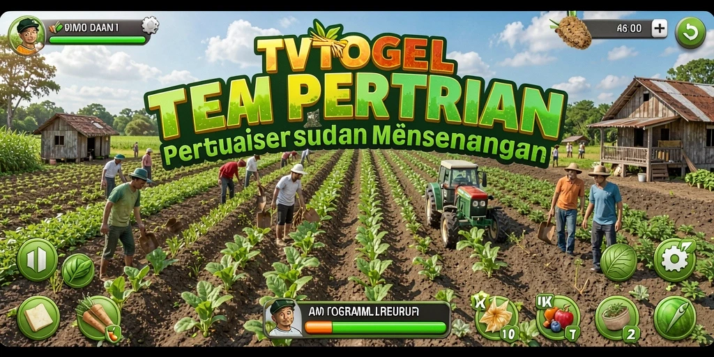 Tampilan menarik gameplay Farming di TVTOGEL