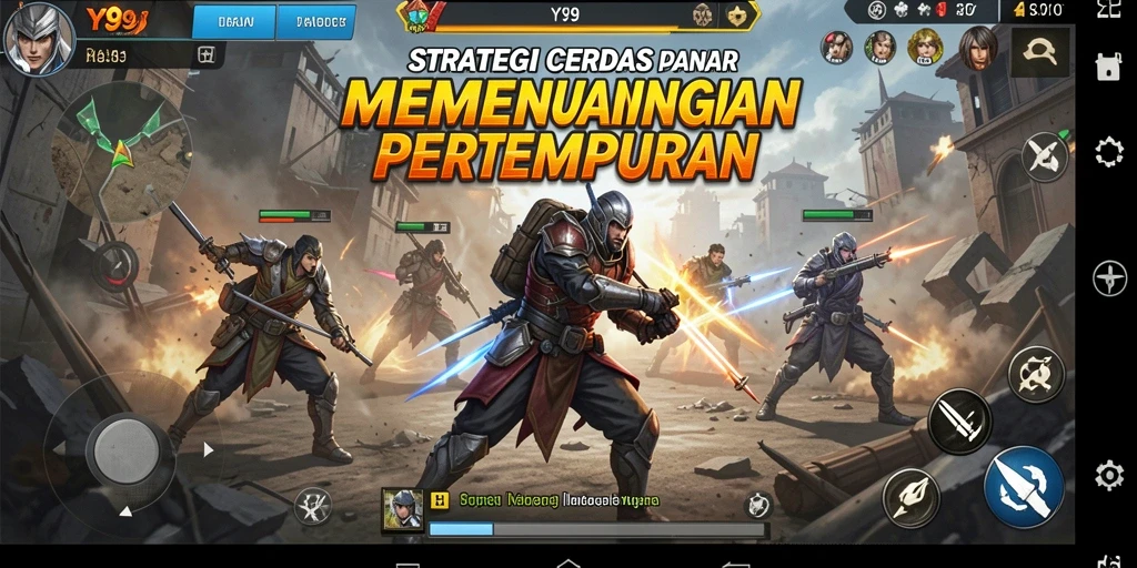 Gameplay seru dalam Y89 dengan strategi pertempuran yang menarik.
